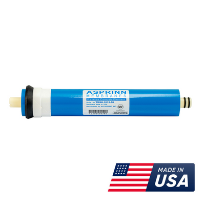 Asprinn 50 GPD Reverse Osmosis Membrane | USA-Made | NSF Certified