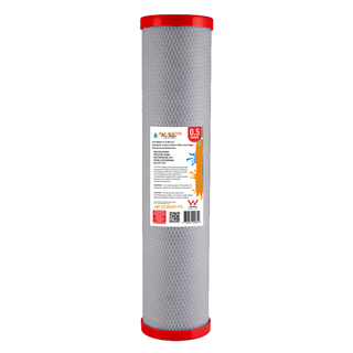 Jila Water 0.5 Micron Catalytic Carbon Block Filter Cartridge Chloramine...