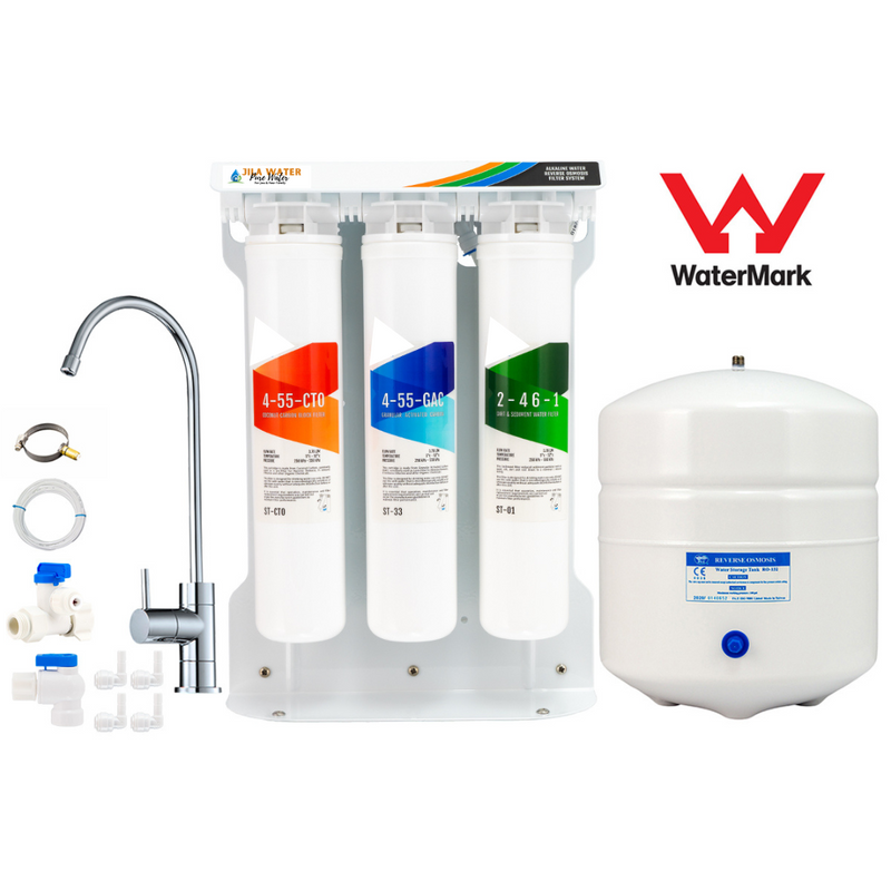 5-Stage Quick-Change Alkaline Reverse Osmosis System By Jila Water