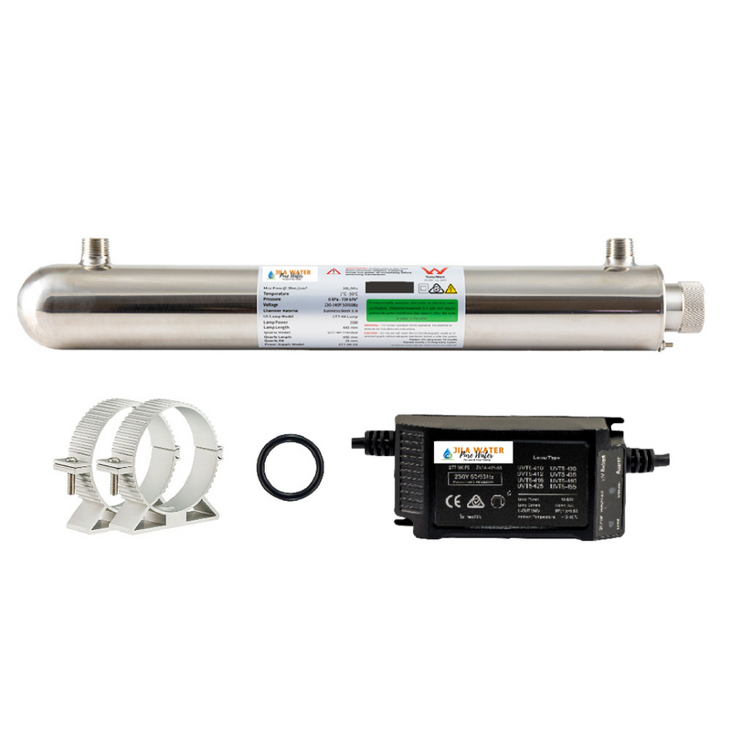 30L/min Ultraviolet (UV) Water Sterilisation System – 316 Stainless Steel By Jila Water