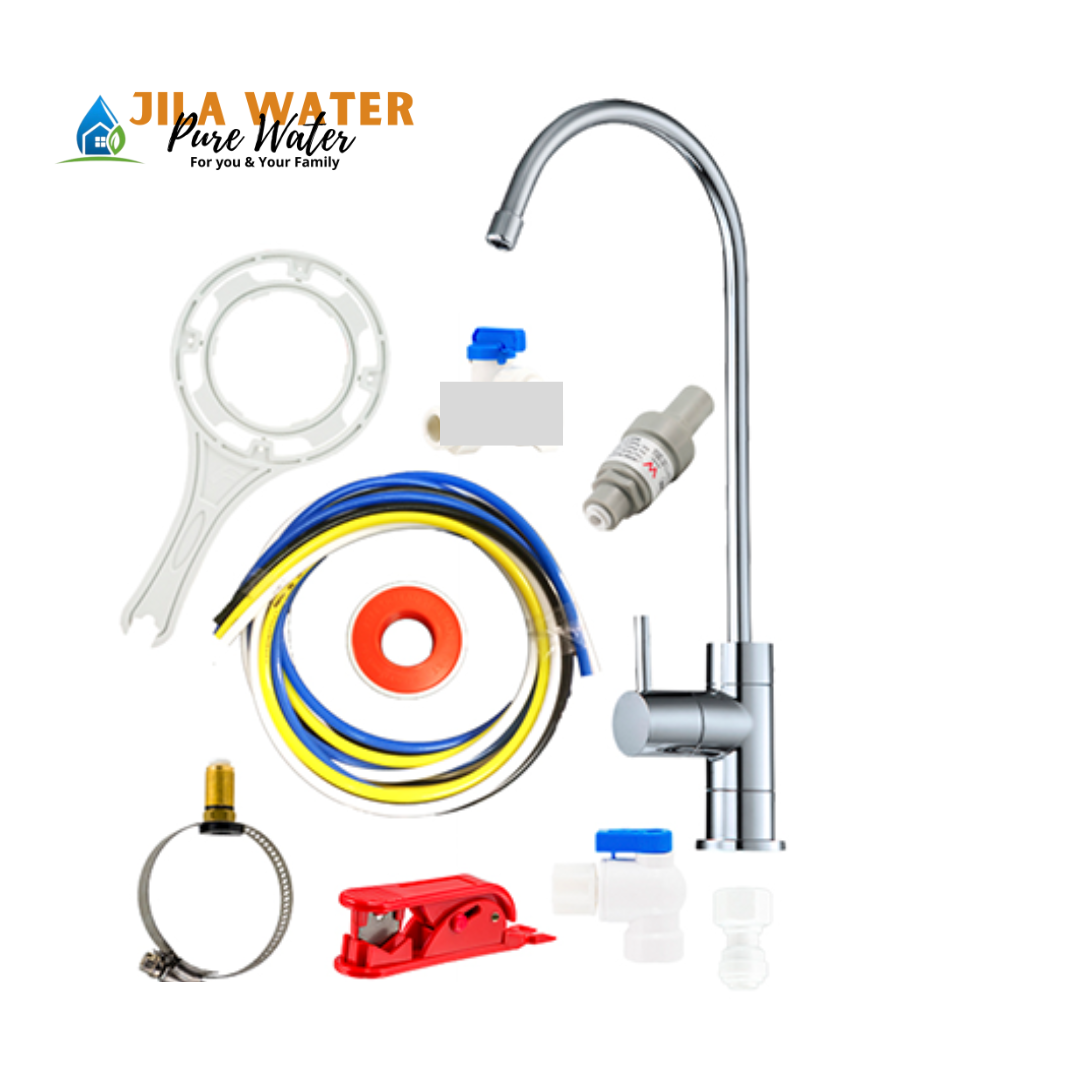 Elite 7-Stage Alkaline Hydrogen-Rich Reverse Osmosis System | pH 8.7-10 | Watermark Certified by Jila Water