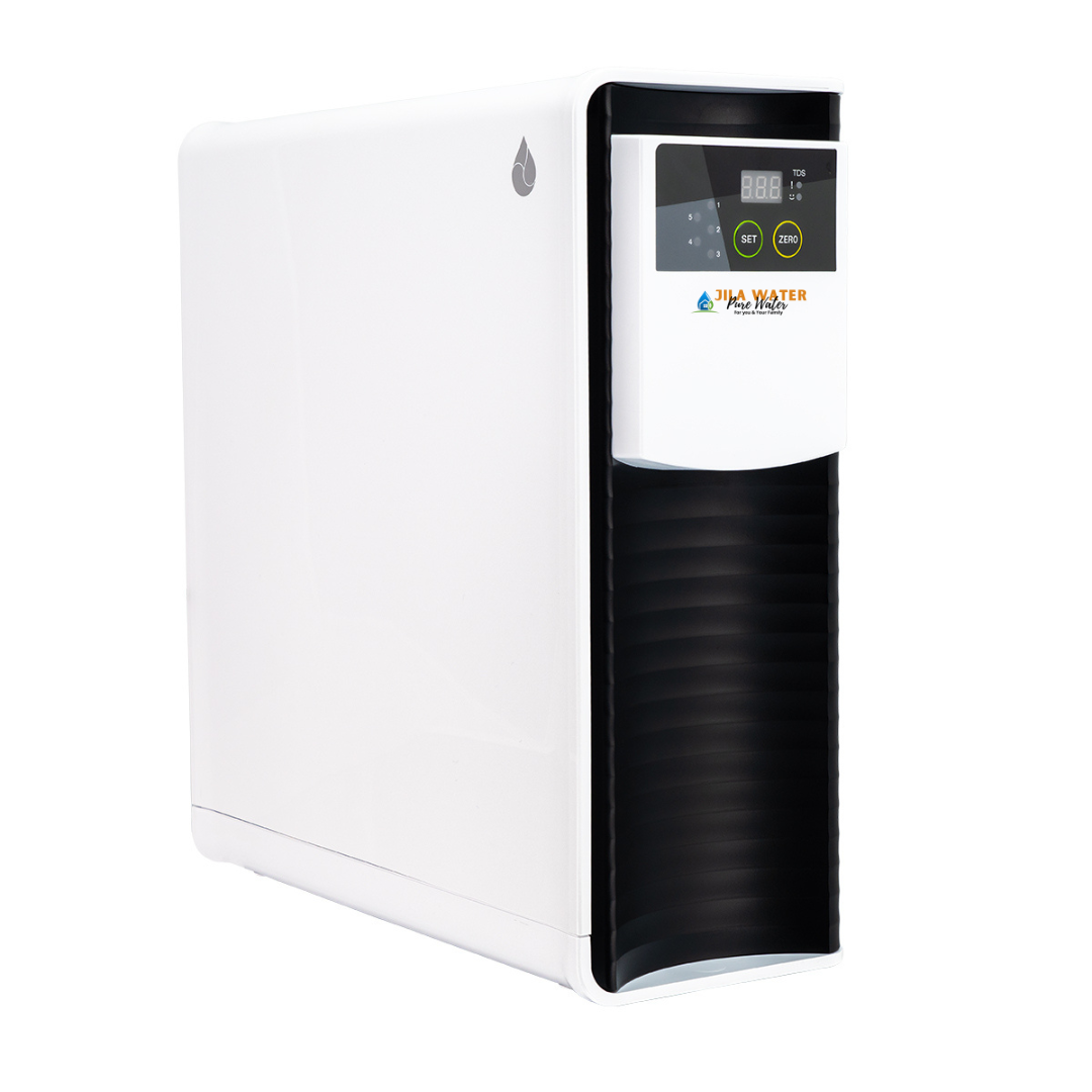  White Jila Water Smart Monitor 5-Stage Alkaline Reverse Osmosis System (Watermark Certified)